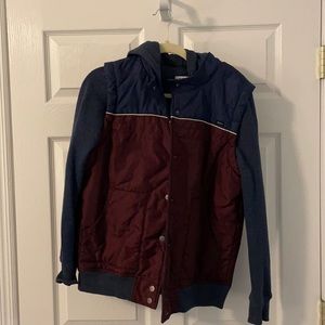 RVCA Vest+Hoodie Jacket